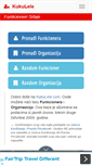 Mobile Screenshot of funkcioneri.kukulele.com